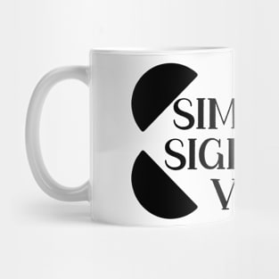 Simplex Sigillum Veri Mug